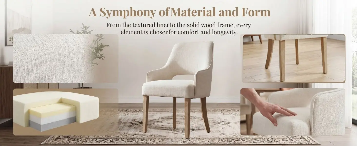 solid wood dining chair