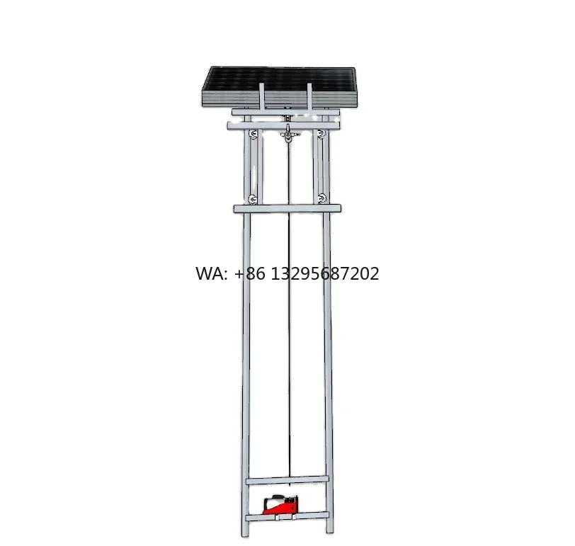 

Hot Sale Custom Hydraulic Electric Cargo Elevator Lift Solar Panel Lift Length 4-18m