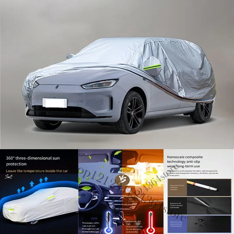 

For Aito M5 Fit Outdoor Protection Full Car Covers Snow Cover Sunshade Waterproof Dustproof Exterior Car cover protection