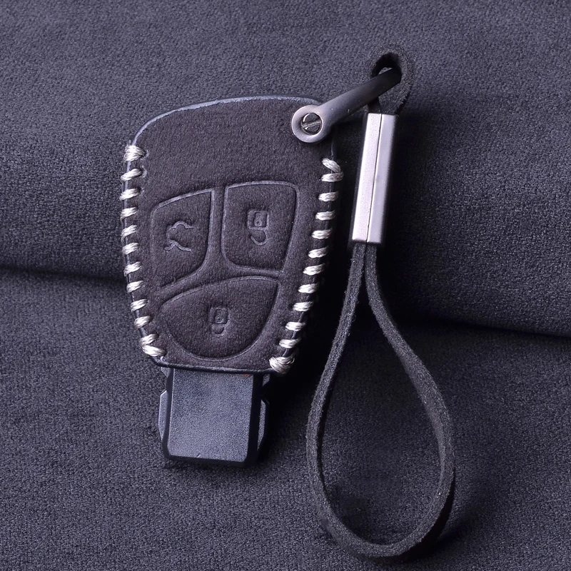 3 Buttons Remote Car Key Fob Case For Mercedes Benz C E ML Class Alarm Cover Car Key Shell w203 w211 w204 key cover keychain