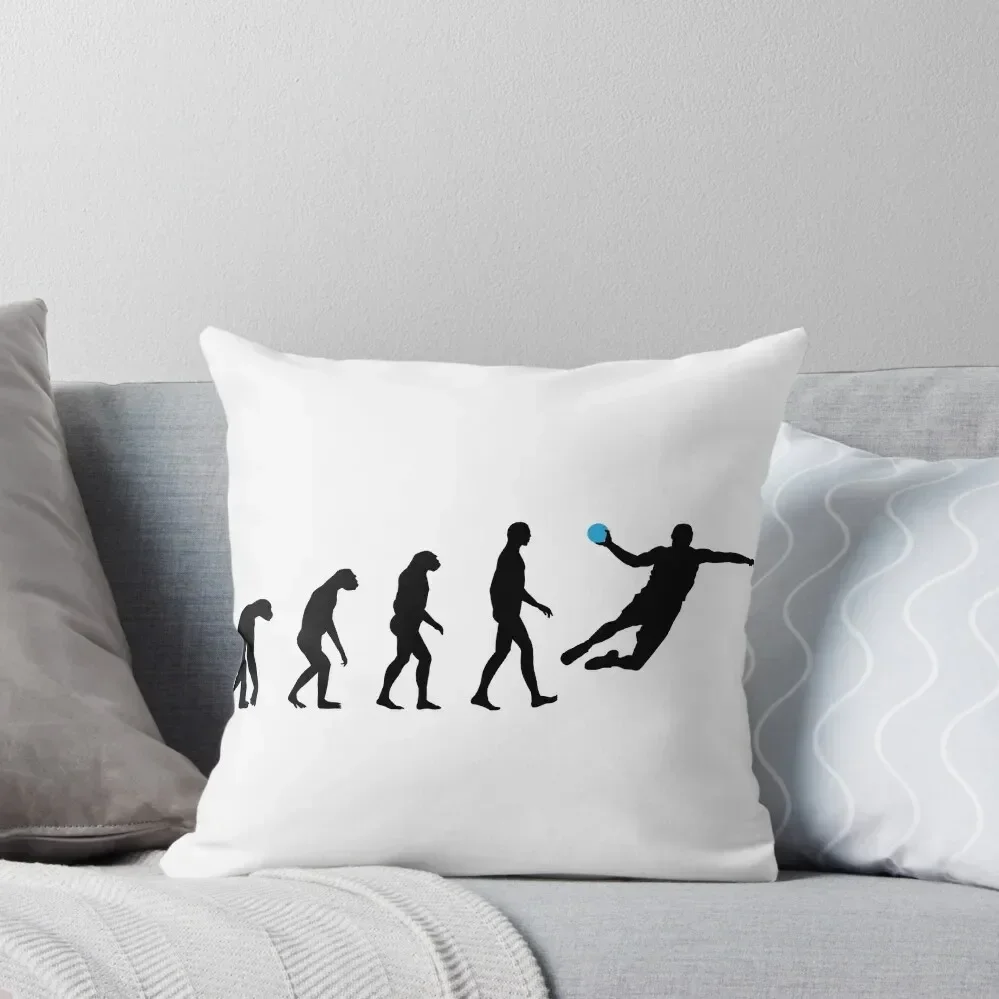 Evolution Handball Throw Pillow Sofa Cushions Sofa Covers For Living Room Pillowcases For Pillows pillow