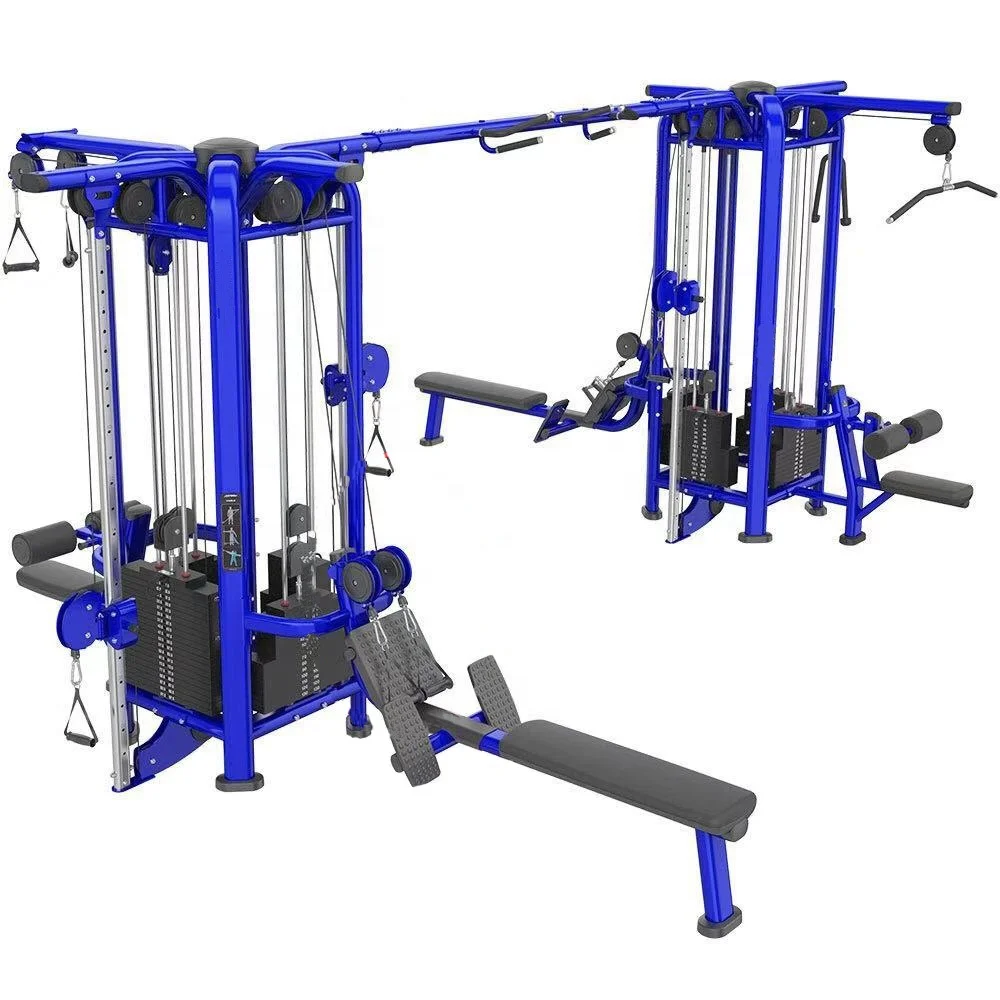 Multifunction Strength Training Sport Equipment Integrated Trainer Multi Jungle Gym Station Multi Jungle 8 Stacks
