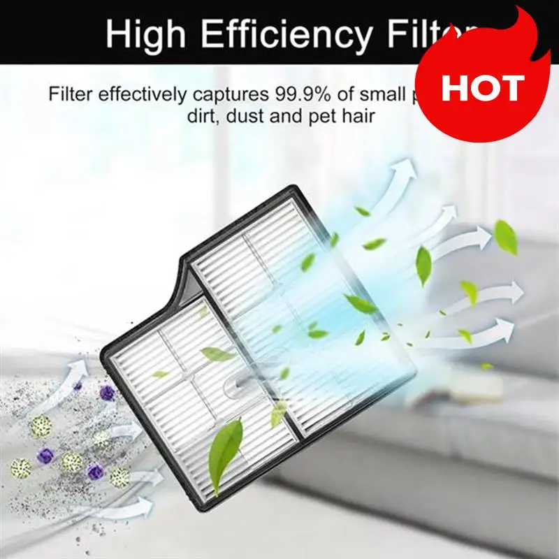 A01V-For Roborock Saros 10/G30/S9 Maxv Ultra/S90ver/A1460RR أجزاء المكنسة الكهربائية فرشاة فلتر Hepa ممسحة القماش كيس لجميع الغبار أجزاء