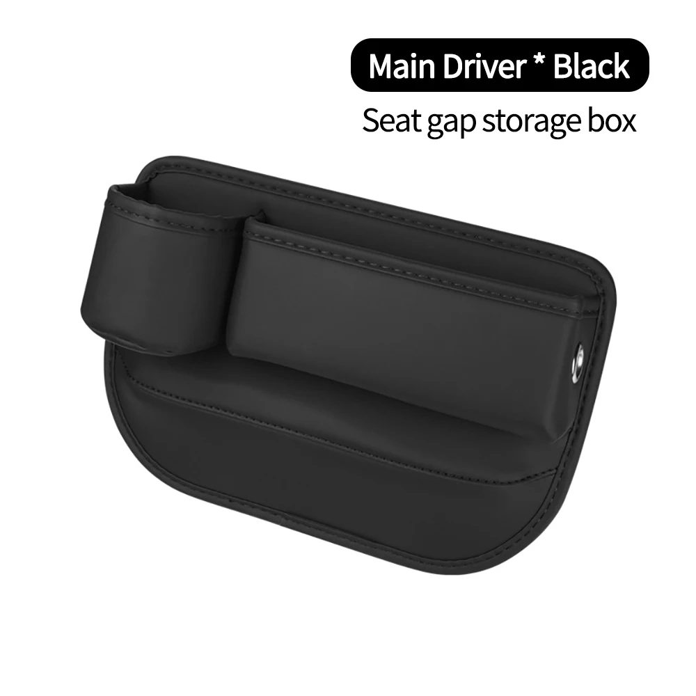 

Multifunctional Car Seat Gap Organizer - Cup Holder Phone Holder with Storage Pockets, Fits Keys Wallet Cards, Auto Accessories