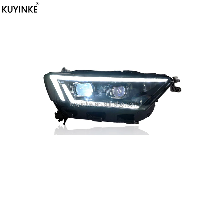 LED Headlights Assembly Modified Led Running Lights Running Turn Signal Brake Lights Fog Lights for T-ROC 2018-2020