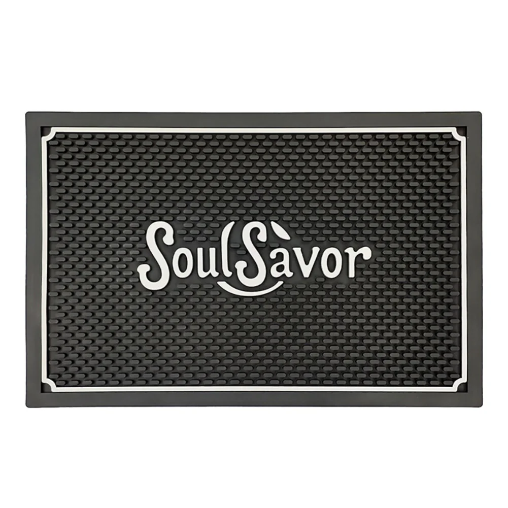 Silicone Coffee Bar Mat for Countertop Use Designed to Organize Coffee Essentials Resists Spills and Allows Quick Cleaning
