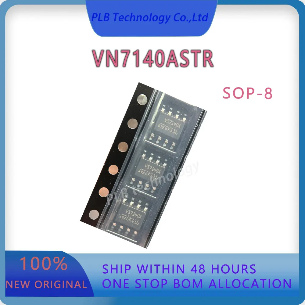 VN7140 Integrated circuit VN7140ASTR Power Management IC chip New Original MOSFET Gate Drivers Electronic