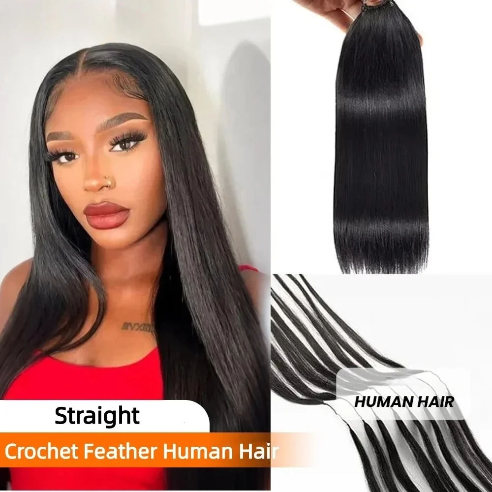 straight-feather-crochet-hair-extensions-virgin-human-hair-for-women-invisible-knots-knotless-pre-separated-soft-braiding-hair-e