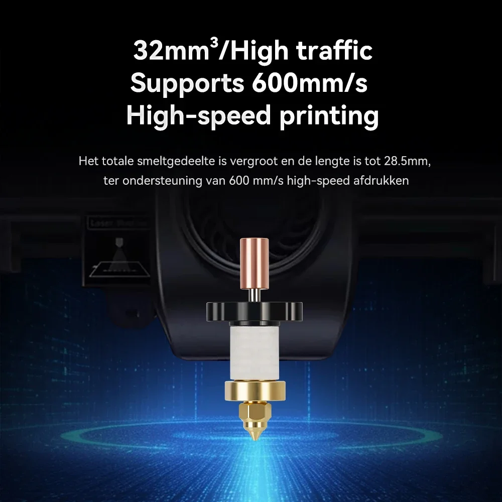 Ender-3 V3 KE Hotend-Kit Düsen-Extruder für Creality Ender 3 V3 KE 3D-Drucker Keramik-Heizblock-Kit 300 ° C Hohe Wärmeleitfähigkeit – Detail 4