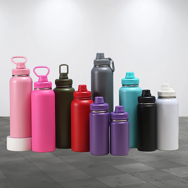 Coperchio della tazza della bottiglia d'acqua coperchio della maniglia della bottiglia d'acqua accessori coperchio della bottiglia portatile sportivo in plastica colorata PP