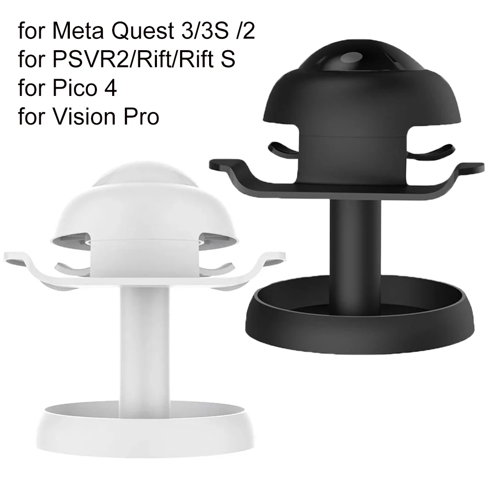 

1 PCS VR Stand Compatible for Meta Quest 3/Quest 3S Universal VR Headset Display Dock Holder for Quest 2/Pico 4/Vision Pro/PSVR2