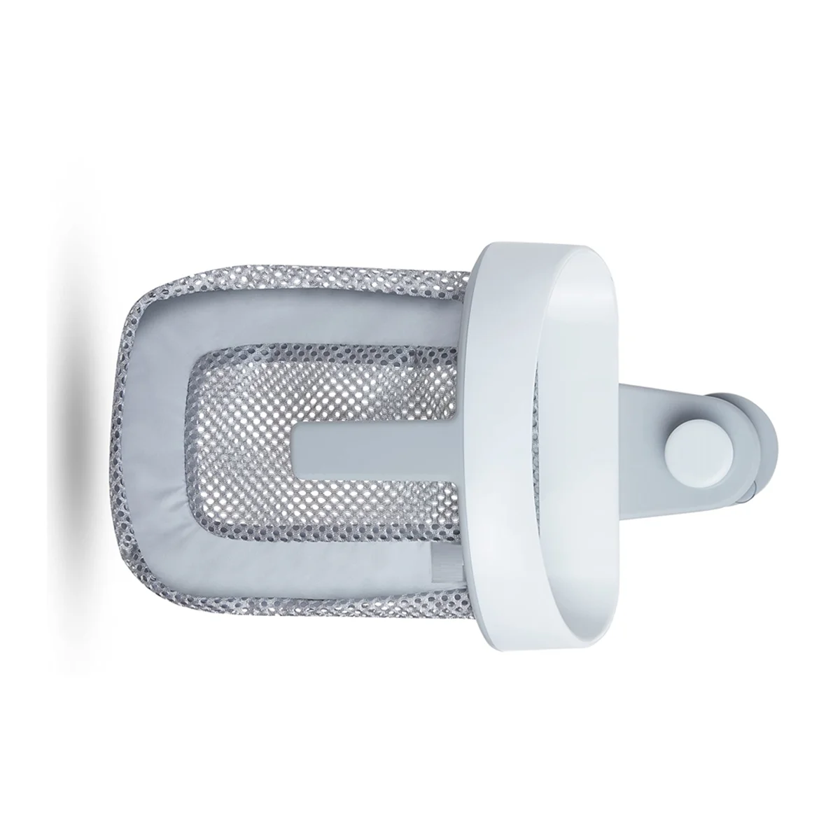 SPOR Hanging Bath Toy Storage with Quick Drying Mesh, White & Gray