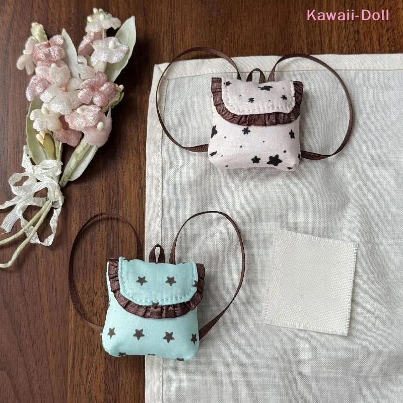 [DO]10-20cm Doll Backpack Model Mini Doll Dress Up Accessories Dollhouse DIY Decoration Pretend Play Toys[DO]