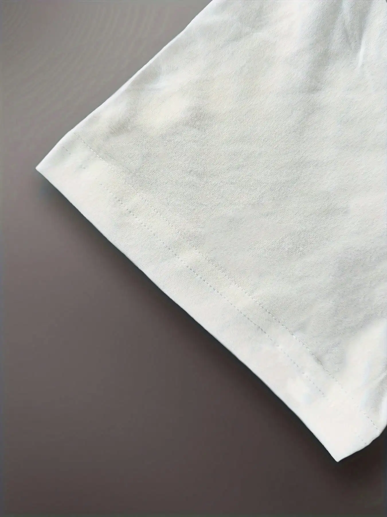 Women's Casual Short Sleeve T-Shirt With Bold Lips & Teeth Graphic Print, Geometric Pattern Round Neck Summer Top,