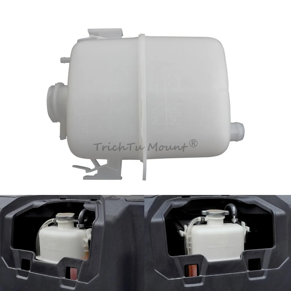 utv-coolant-reservoir-tank-high-quality-abs-plastic-11l-03gal-for-can-am-maverick-x3-max-sport-trail-commander-spyder-traxter