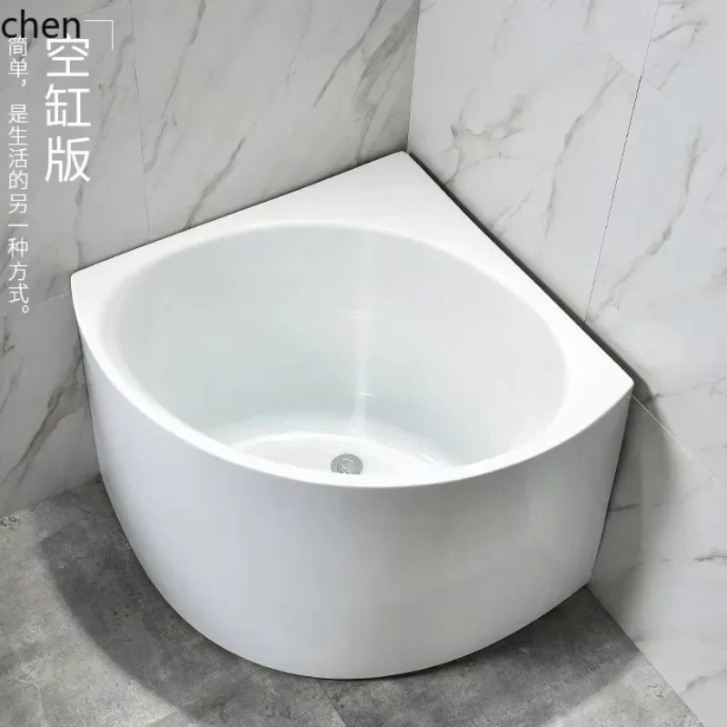 TP-1  Acrylic Material Bathtub Hotel Homestay Engineering Bathtub Spa Modern Minimalist