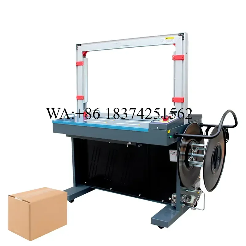 Wmwmnu High Speed Automatic Strapping for Cartons with Auto Belt Feeding and Heat Sealing Function