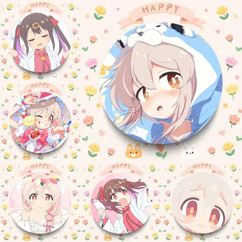 Anime Onimai Pin Fashion Jewelry Accessories Round Brooch On Backpack Fan Collection Jewelry Badge Gifts
