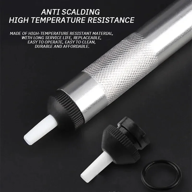 Soldeerzuigdraad met sterke zuigkracht en sterke retourkracht voor reparatie Soldeer 2,5 mm breedte 1,5 m lengteset