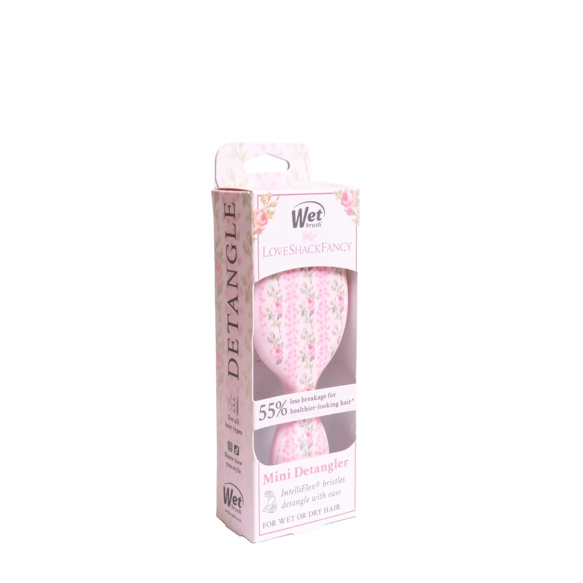 

LoveShackFancy x Target – WetBrush Blooming Heirloom Mini OG Detangler Brush Strawberry Macaroon