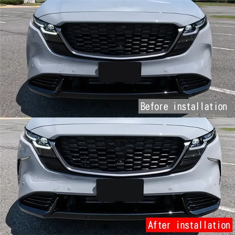 AT92-Front Bumper Fog Light Cover Trim For Mazda CX-5 2026 Side Spoilers view 4