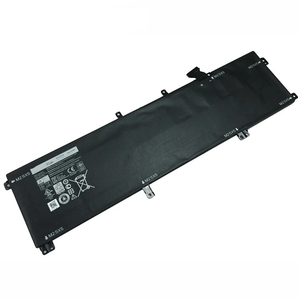 245RR Laptop Battery for Dell XPS 15 9530 for Precision M3800 Series T0TRM H76MV etc 11.1V 91Wh