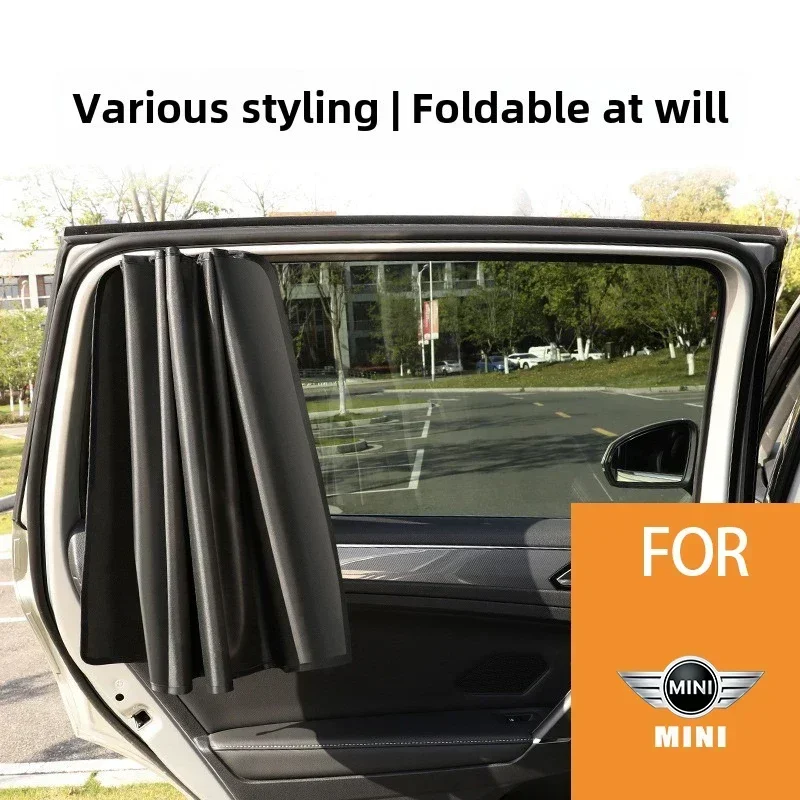 

Protection Car Curtain Car Sunshade Curtains For Mini Cooper R50 R52 R53 R55 R56 R60 R61 F54 F55 F56 F60 Clubman