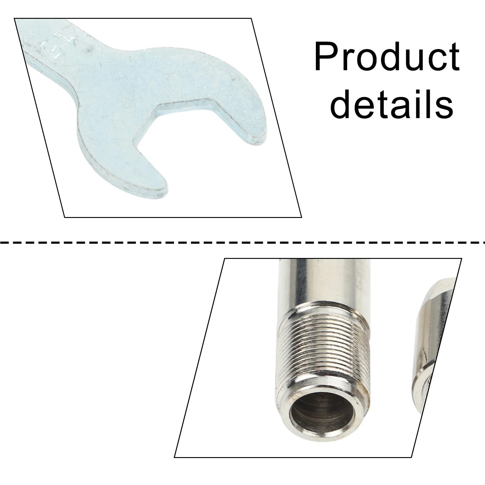 Grinding Tool Adapter Modified Chuck High-carbon Steel Material Versatile Grinding Applications Easy Installation Angle Grinder