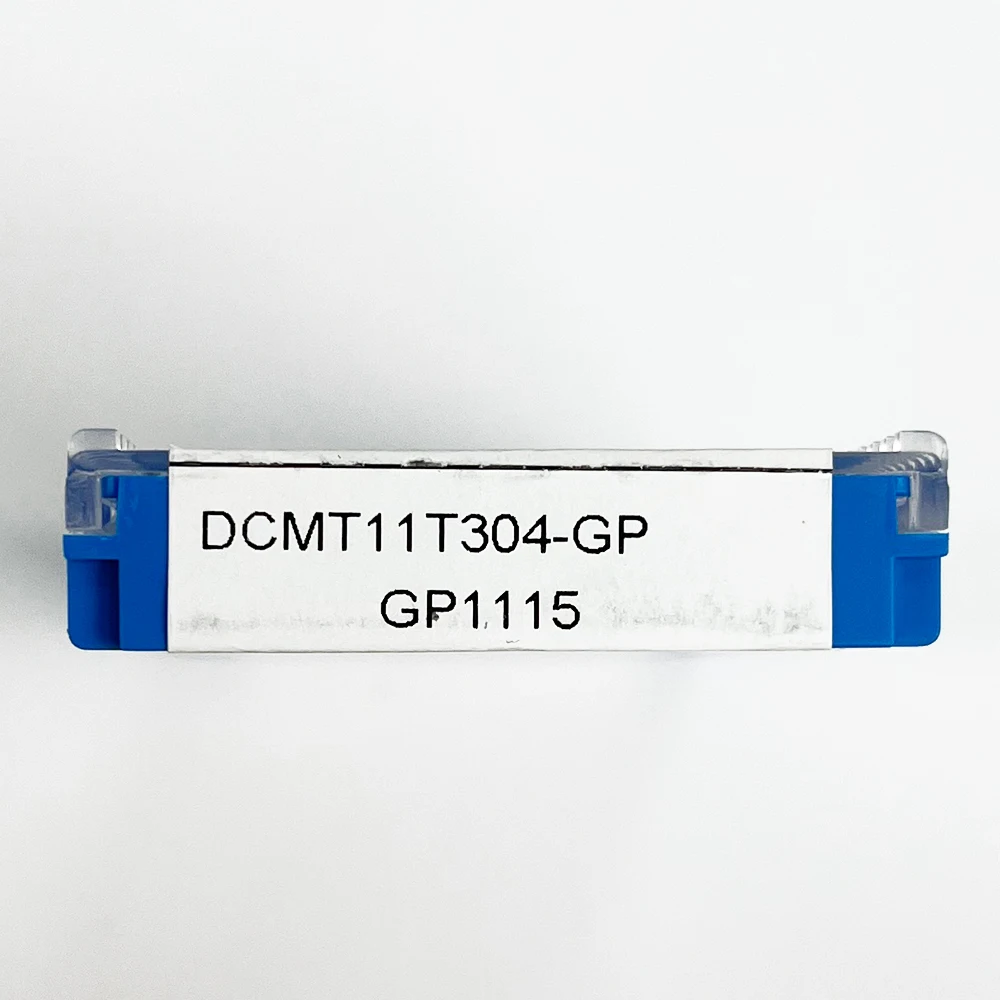 HUAZHICHUN-Herramienta de torneado de Metal de alta calidad, inserto de carburo, inserto de fresado CNC, DCMT11T304-GP, GP1115
