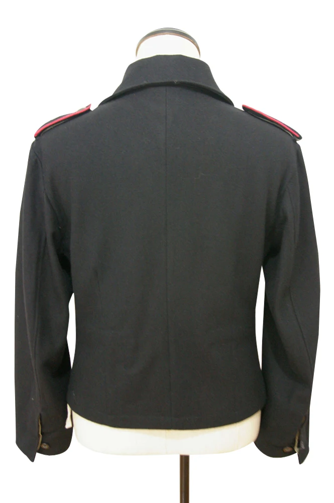 GUWC-001 WWII German Heer panzer black wool wrap/jacket