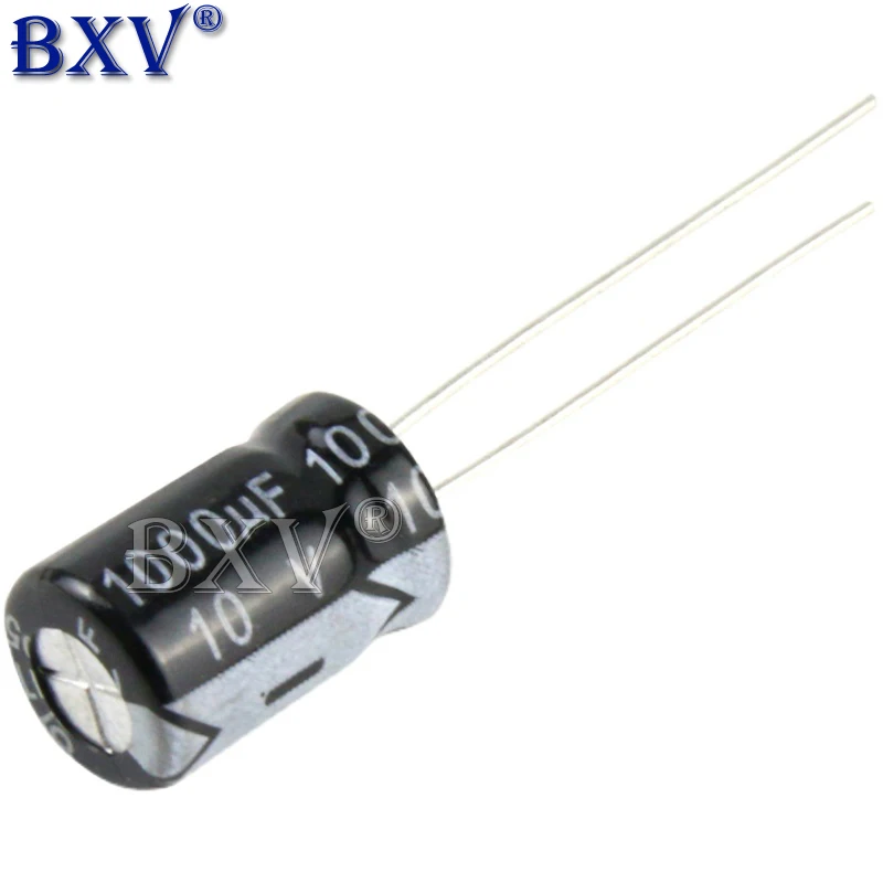 

20PCS Aluminum Electrolytic Capacitor 1000uF 10V 8*12 Electrolytic Capacitor 10V 1000uf 8x12mm