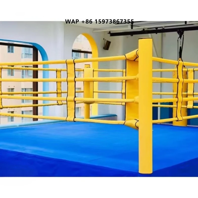 Fightbro Bg7 Factory Custom Free Standing Floor Boxing Ring Professional Boxing Training Equipment