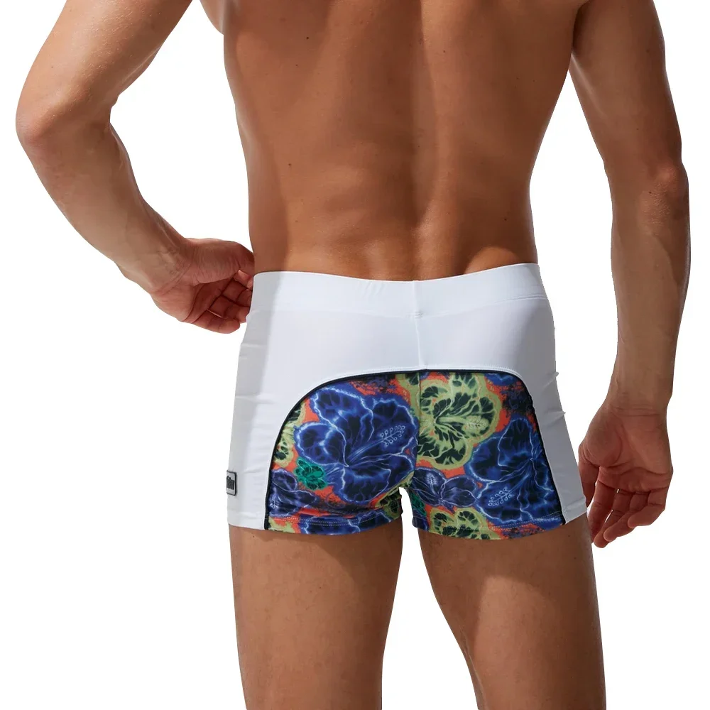 Sommer männer Badehose Wasserdichte Bademode Shorts Lustige Gedruckt Nylon Boxer Badeanzug Männlich Schwimmen Surf Strand Shorts