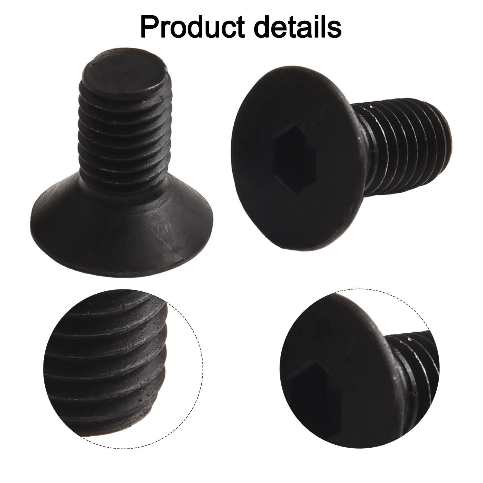 Grass Trimmer Spool Mounting Screws Kit With Wrench For Standardized Thread Pattern Compatibility On Most Units