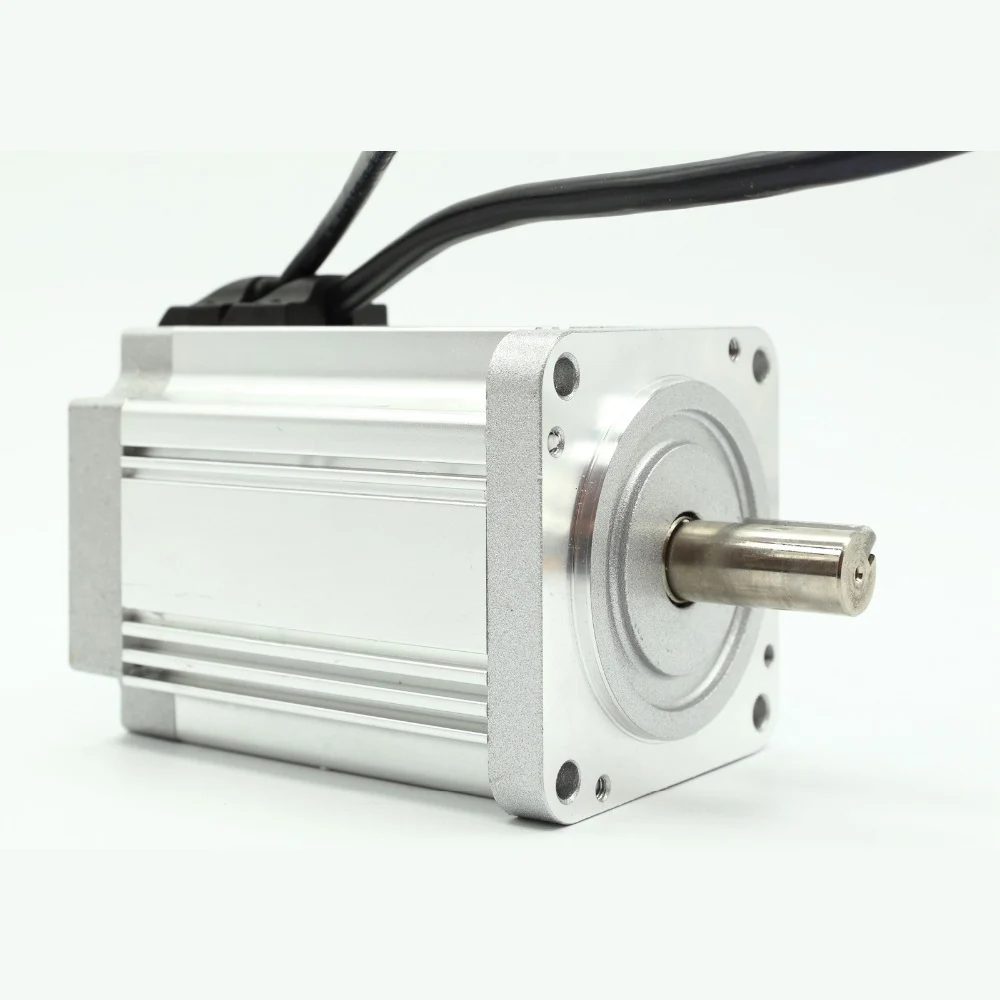 Brushless DC Motor 48V 500W 3000rpm Square Flange 80 mm Body length 110mm