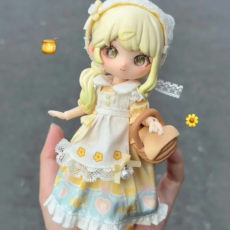 Liroro Fairytale House Series Blind Box Toys Mystery Box Ob11 1/12 Bjd Dolls Action Figure Ornament Kawaii Model Girls Gift