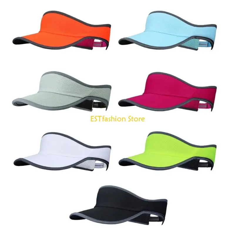 

Y5GC Ponytail Sun Hat Quick Drying Hat Beach Vacation Hat Breathable Sunscreen Hat