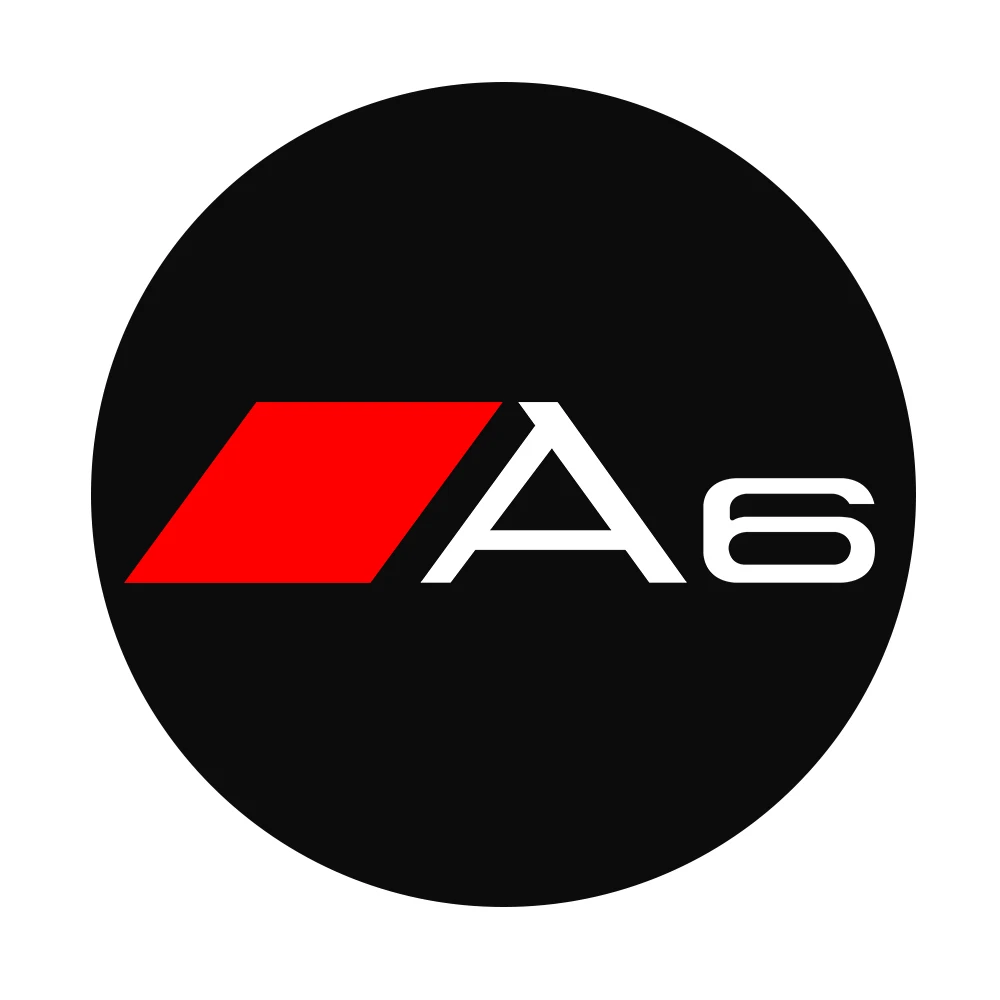 4Pcs/Set A6 Logo Pr… - image