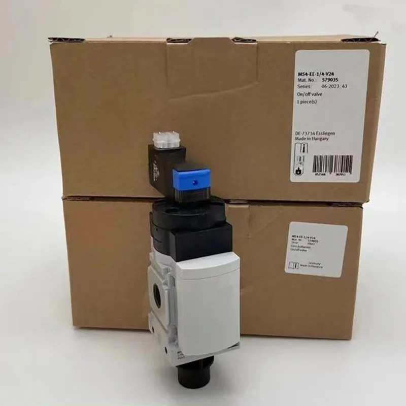 Original On-Off Valve MS4-EE-1/4-V24P MS4-EE-1/4-10V24P MS4-EE-1/4-10V24P-S 527709