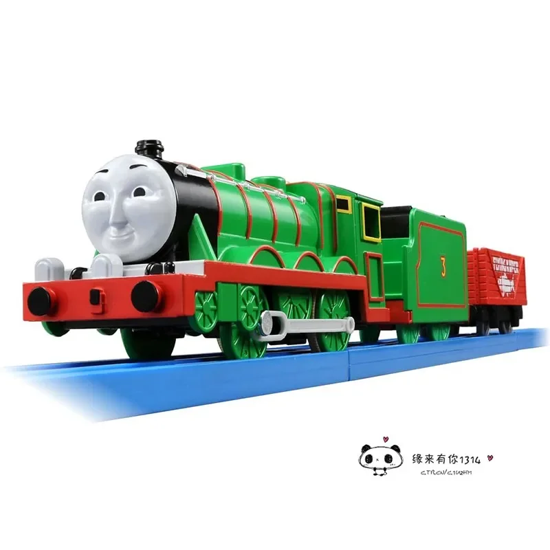 TAKARA TOMY Alloy simulation die cast car model Electric train Pule Road Thomas Anne and Krabel track Toy Gordon Set, boys toy