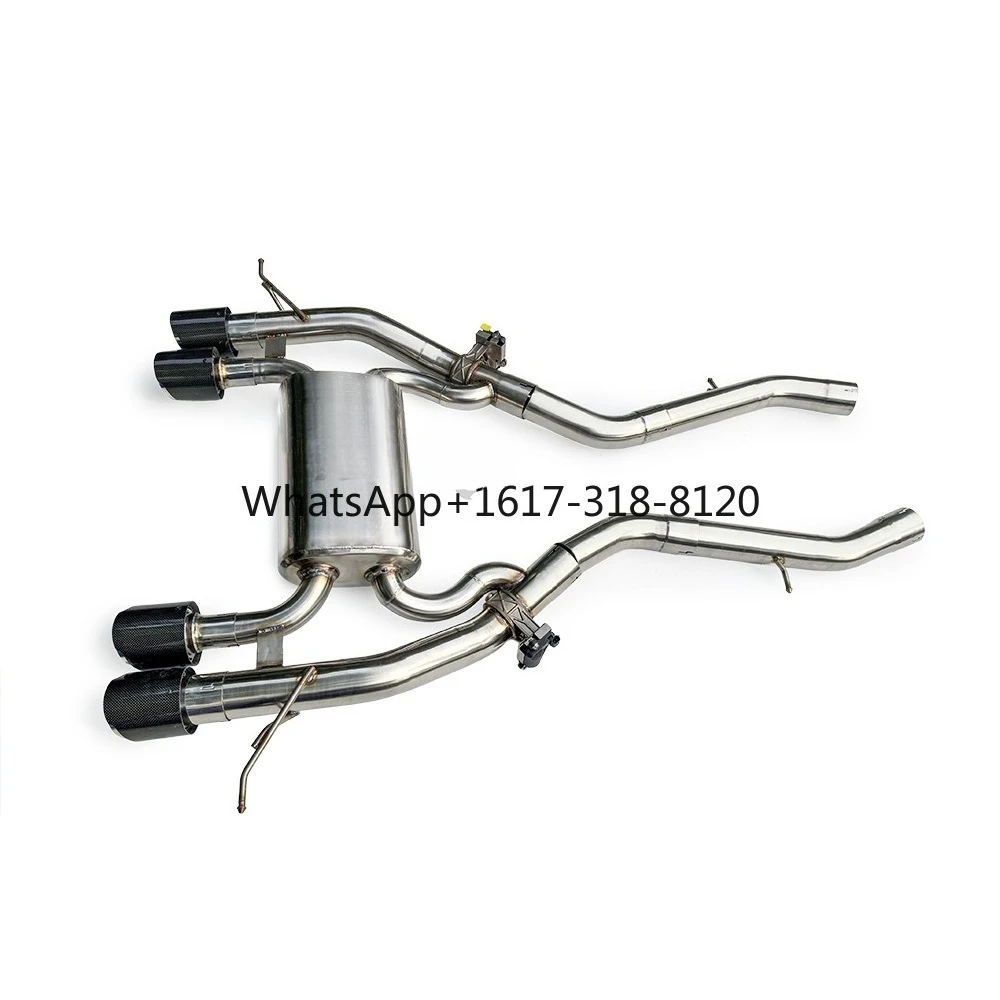 

Подходит для B-M W M2 M2C G87 3.0T 2021-2024 задняя часть с клапаном Cat задняя выхлопная система