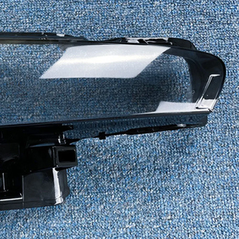 ل Xpeng P7 2020 2021 2022 سيارة الجبهة غطاء المصباح كشافات قذيفة رئيس ضوء مصباح شفاف عاكس الضوء عدسة أقنعة زجاجية #4