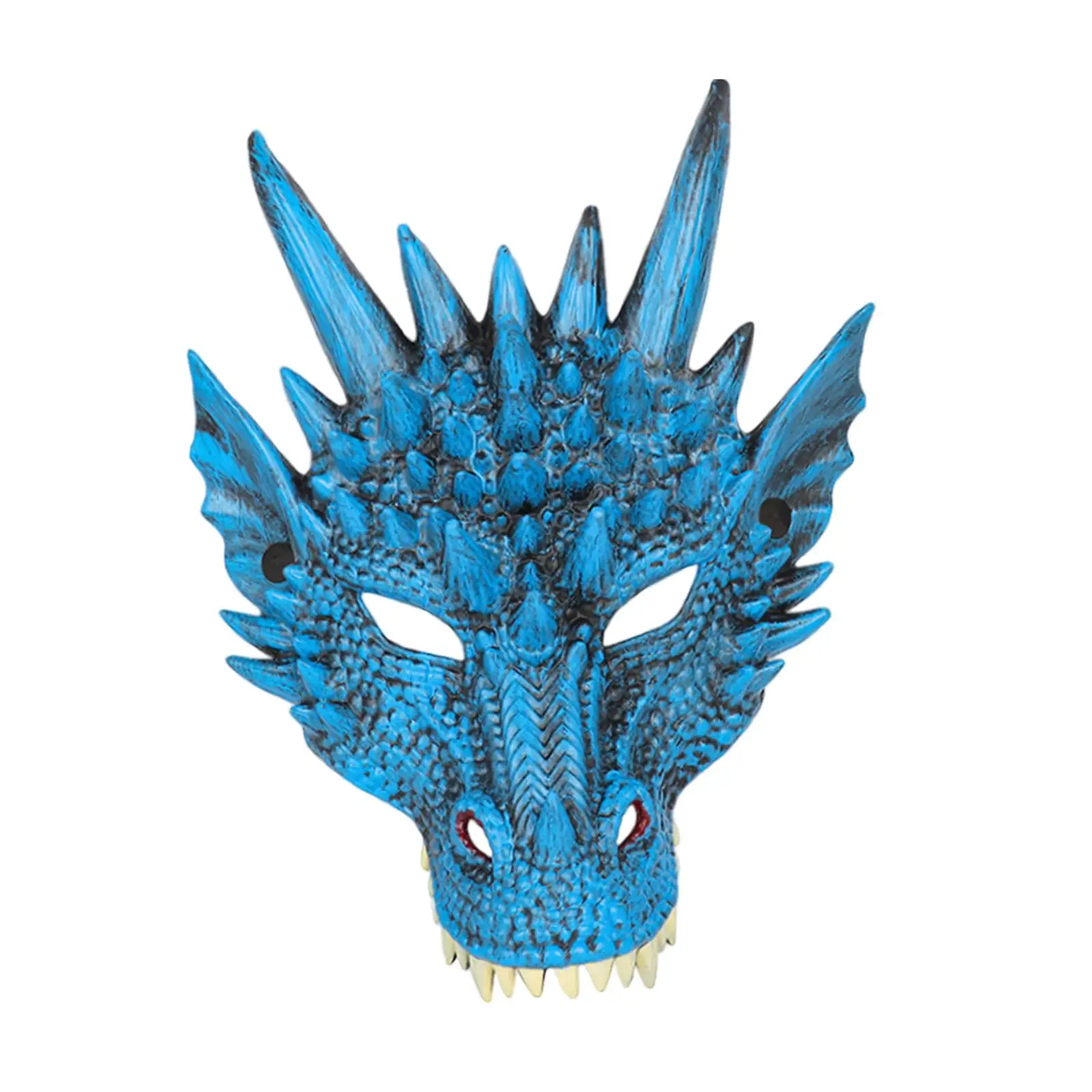 Realistic 3D Dragon Mask Adult Cosplay Face Cover Festival Masquerade Mask for Halloween Themed Events