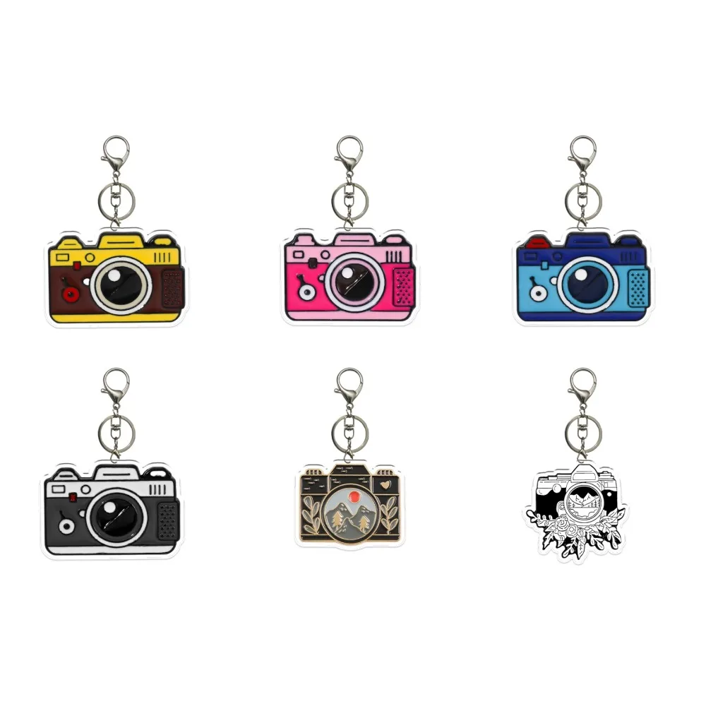 

DIY Camera Acrylic Key Chain Backpack Decoration Pendant Anime Peripheral Game Collection Card Holiday Gift