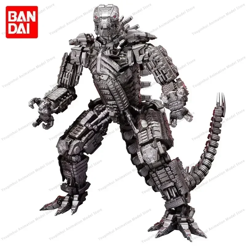 Bandai 2024 Mechagodzilla Godzilla Vs Kong S.h.monsterarts Monsters Gojira Shf Action Figure Gorilla Dinosaurs Model Kids Toys