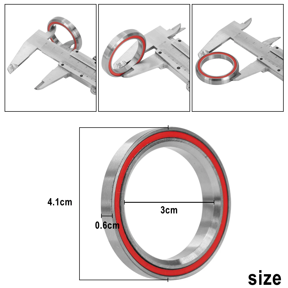 1/2PCS Bearing Assembly for Kugoo G2 PRO Electric Scooter Stainless Steel Bearing Replacement Accessories