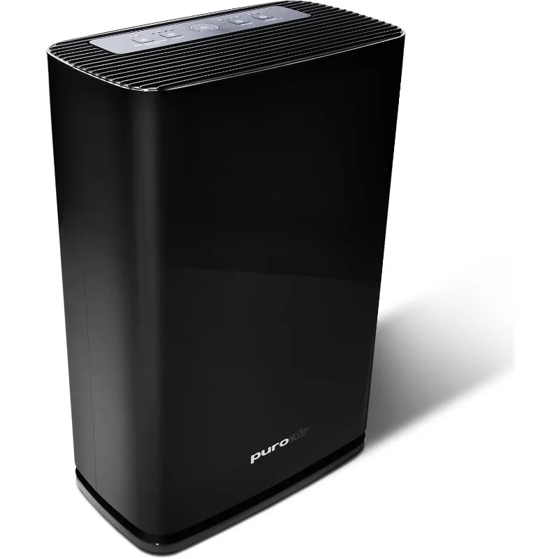 أجهزة تنقية الهواء PuroAir 400 HEPA القوية للغرف الكبيرة في المنزل - تغطي 2000 قدم مربع - مرشحات تصل إلى 99.9% من الملوثات والدخان