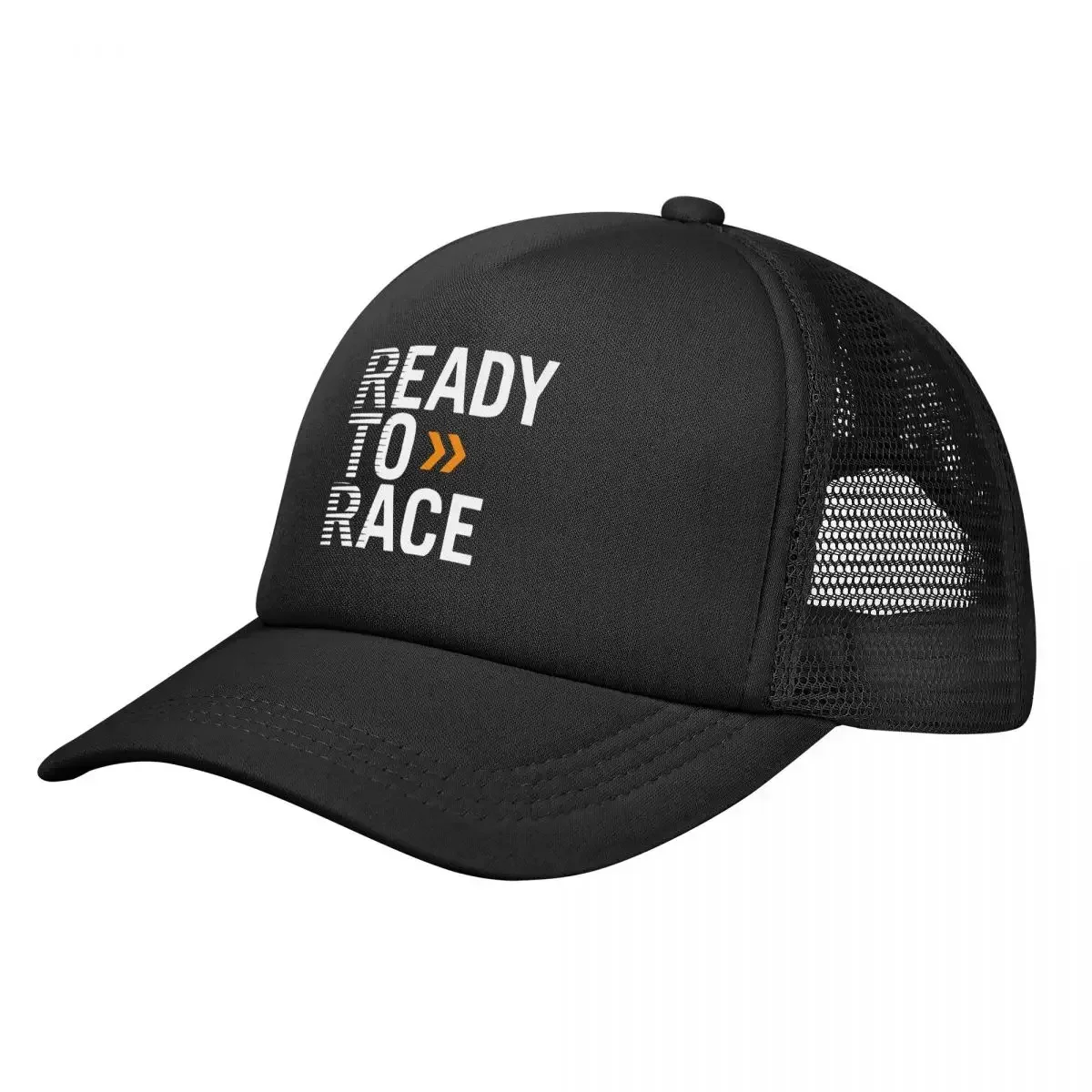 

Ready To Race Mesh Baseball Cap Unisex Fashion Trucker Hat Motocross Bitumen Bike Life Dad Hat Adjustable Polyester Sports Cap