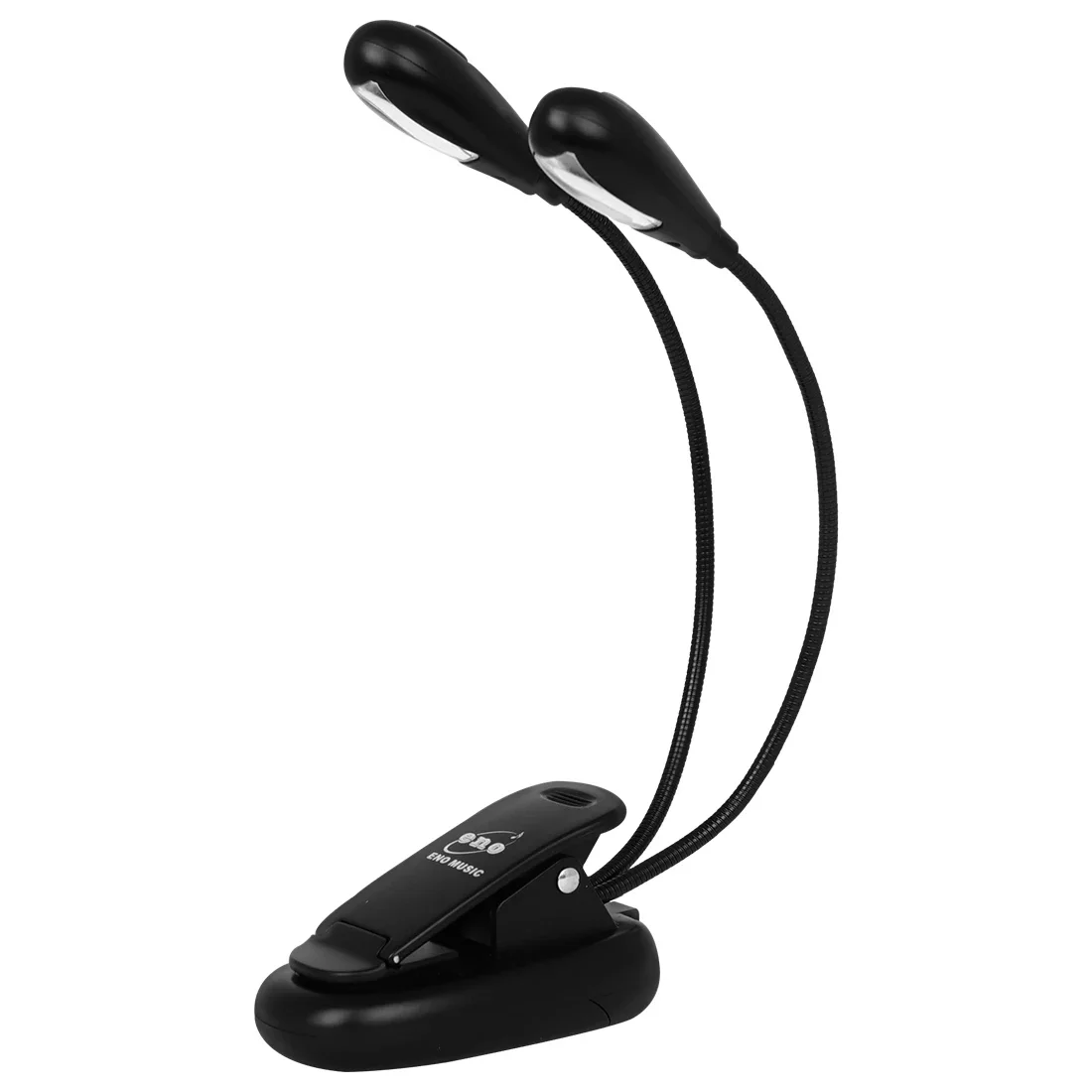 Music Stand Light, Clip on LED Book Lights, USB and AAA Battery Operated, Reading Lamp in Bed, 4 Brightness Levels, Ideal for Bo