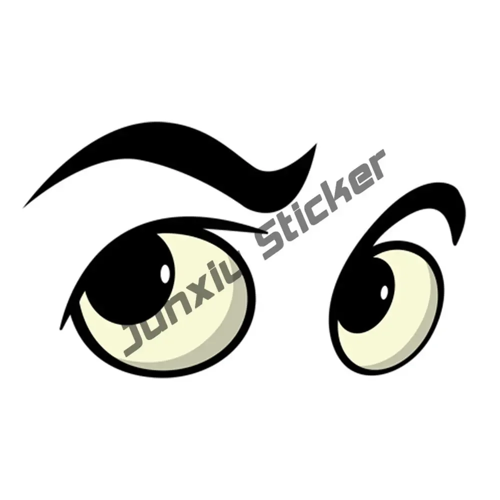 الكرتون أنيمي عيون ملصقات عين الشر صائق شيطان القاتل هنتر الكتابة على الجدران لسيارة الأمتعة المحمول سكيت الهاتف اللعب ملصق مائي ديكور